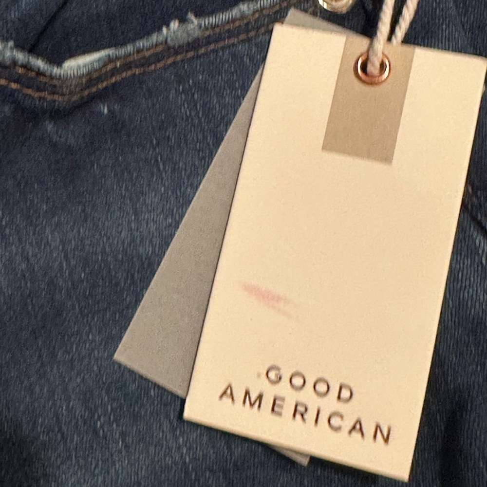 NWT Good American Maternity Good Flare Jeans - Picture 13 of 13